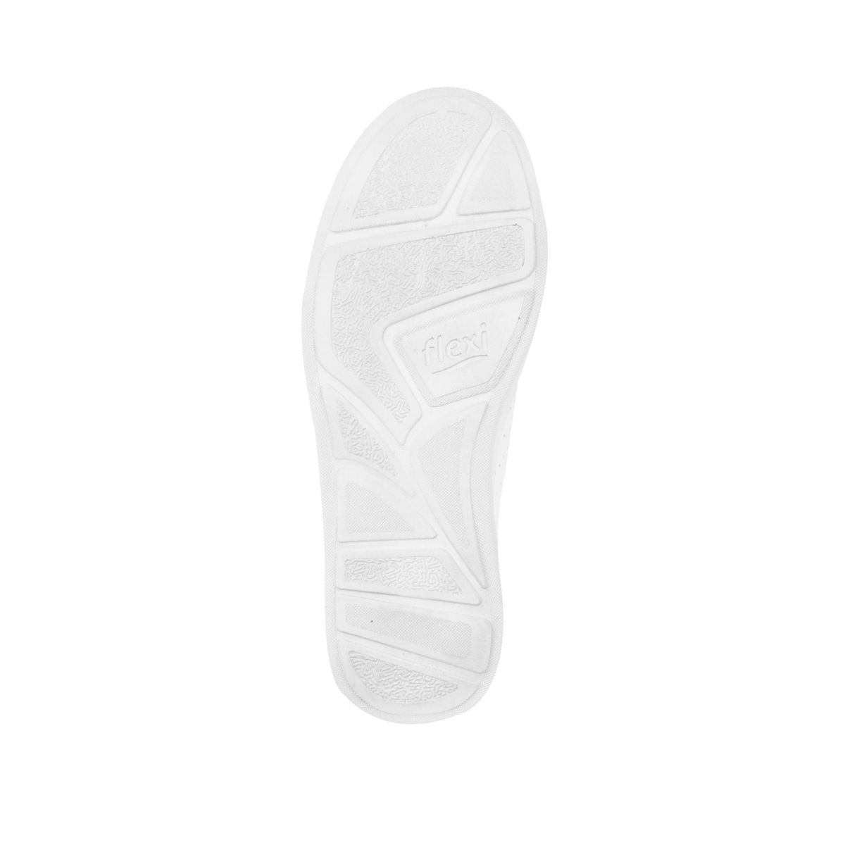 Sneaker Casual Sport Flexi Con Plantilla Removible Para Mujer - Estilo 101802 Blanco