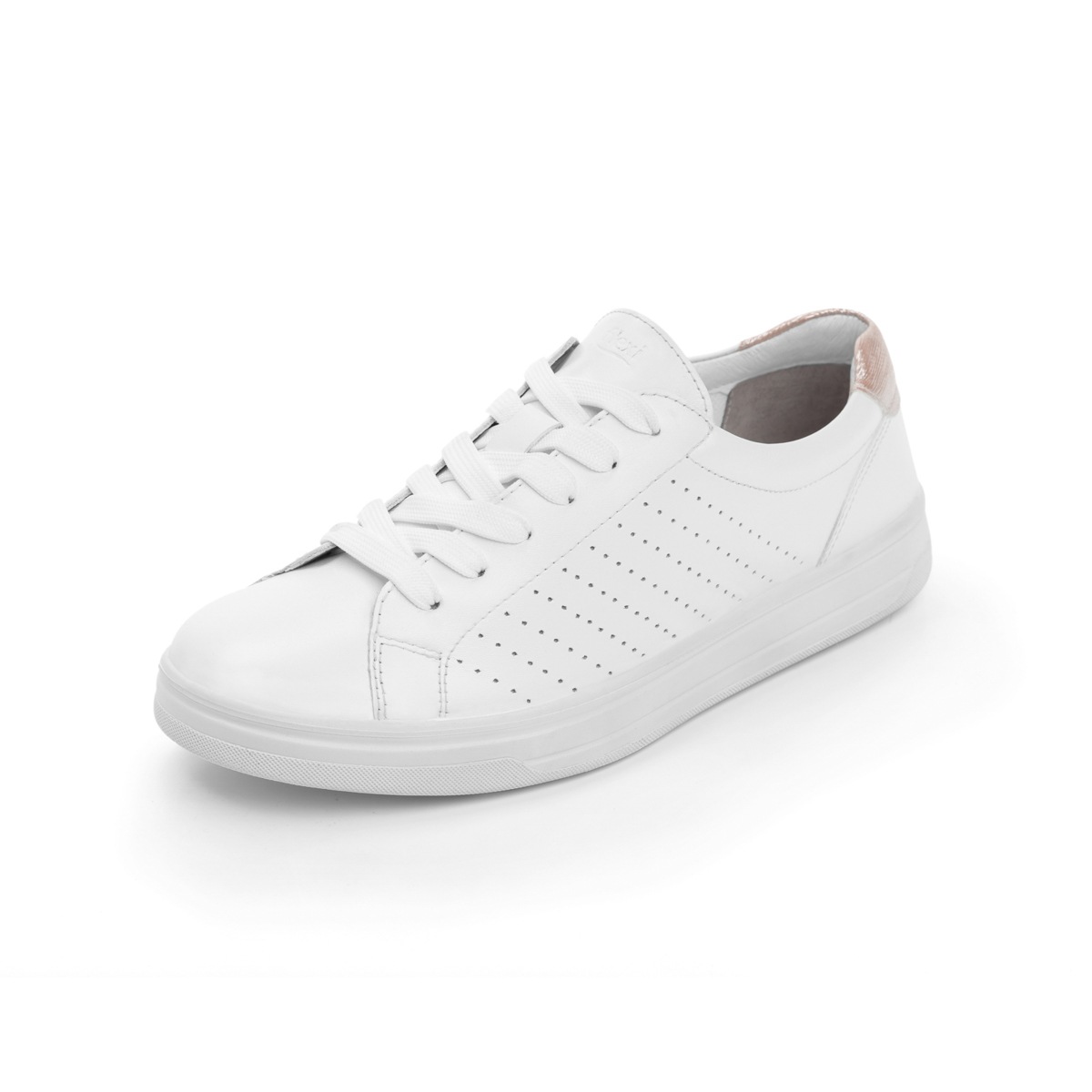 Sneaker Casual Sport Flexi Con Plantilla Removible Para Mujer - Estilo 101802 Blanco