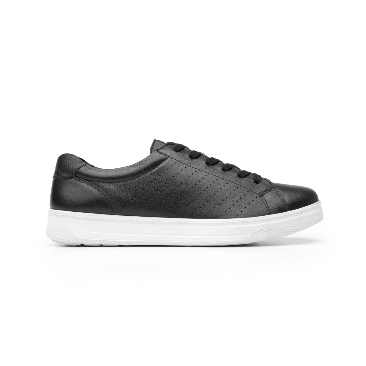 Sneaker Casual Sport Flexi Con Plantilla Removible Para Mujer - Estilo 101802 Negro