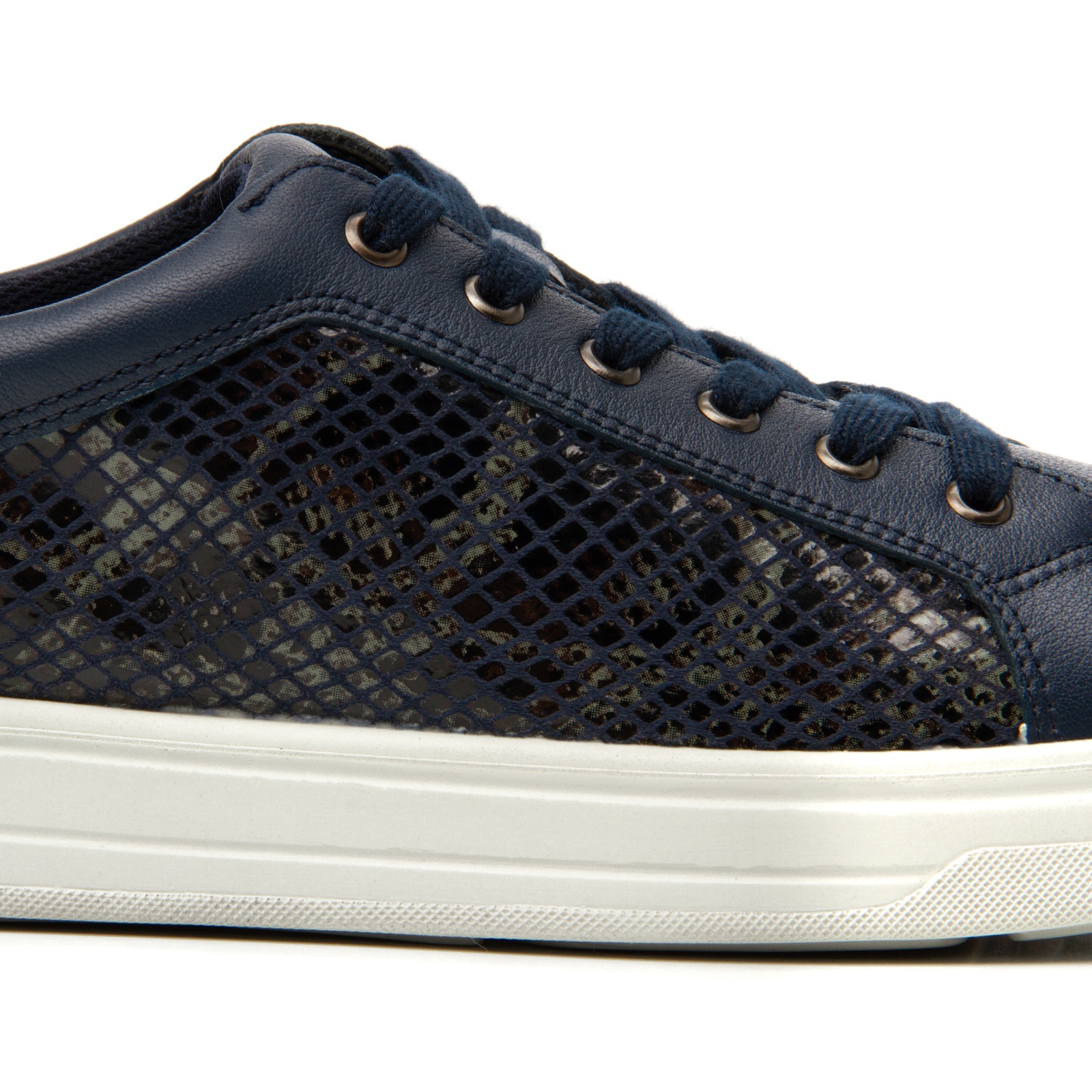 Sneaker Urbano Flexi para Mujer con Plantilla Removible Estilo 101810 Azul
