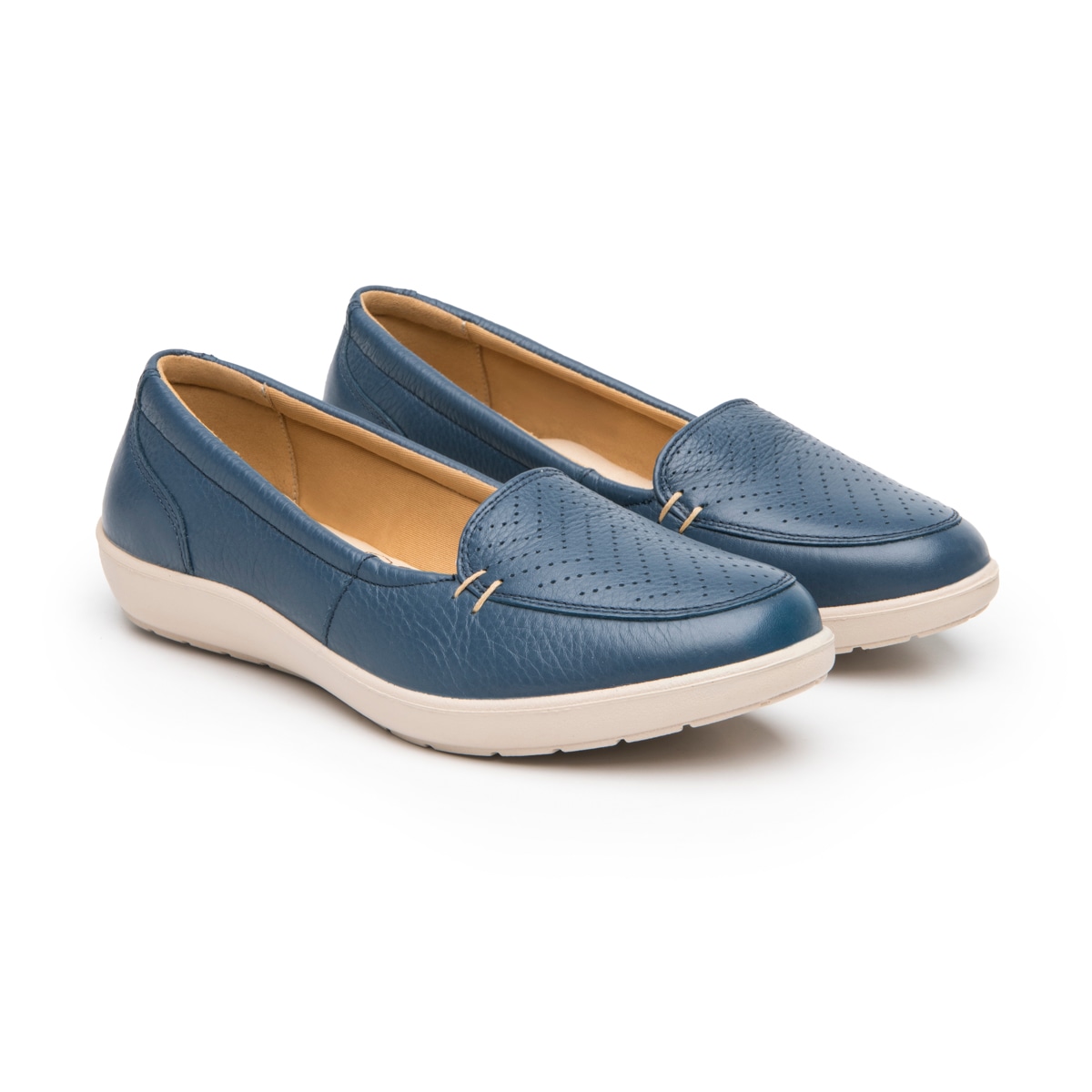 Calzado Confort Flexi para Mujer con Walking Soft Estilo 101912 Marino