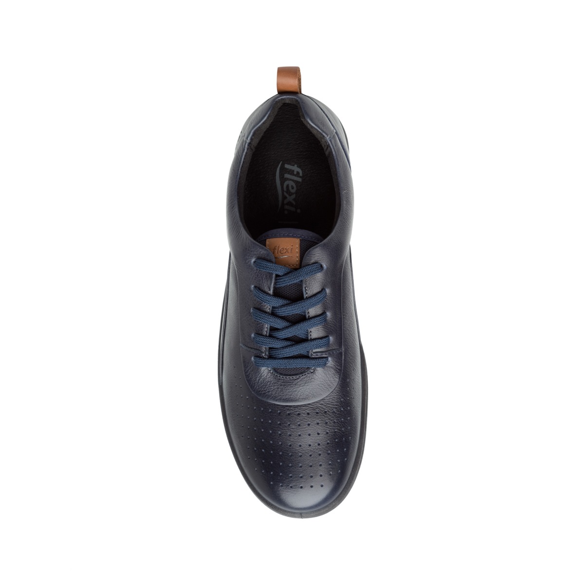 Zapato De Confort Casual Flexi Con Plantilla Removible Para Mujer - Estilo 102002 Azul