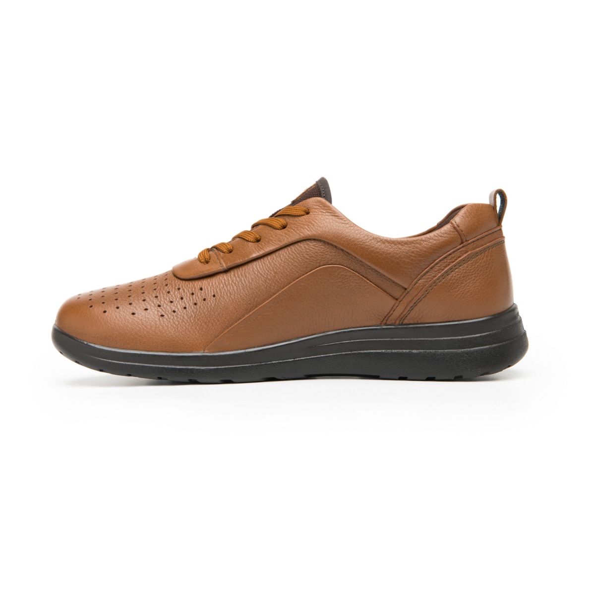 Oxford Casual De Agujetas Flexi para Mujer con Recovery Form Estilo 102002 Café