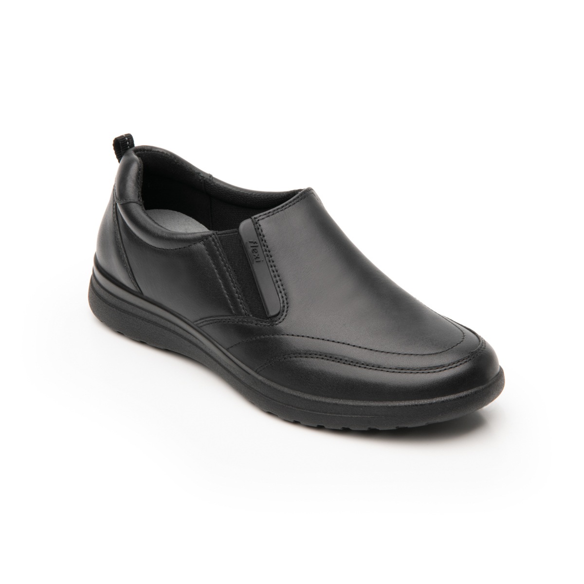 Slip On Con Elásticos Flexi para Mujer con Sistema de Mejor Agarre y Recovery Form Estilo 102004 Negro