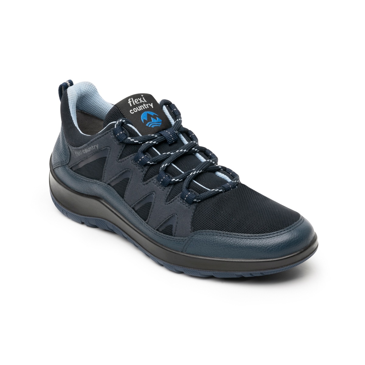 Zapato Outdoor Flexi Country para Mujer Estilo 102110 Azul