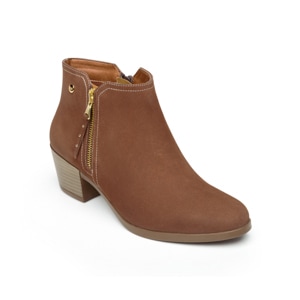 Botín Urbano Flexi Con Doble Cierre Para Mujer - Estilo 102207 Arena Botín Urbano Flexi Con Doble Cierre Para Mujer - Estilo 102207 Arena