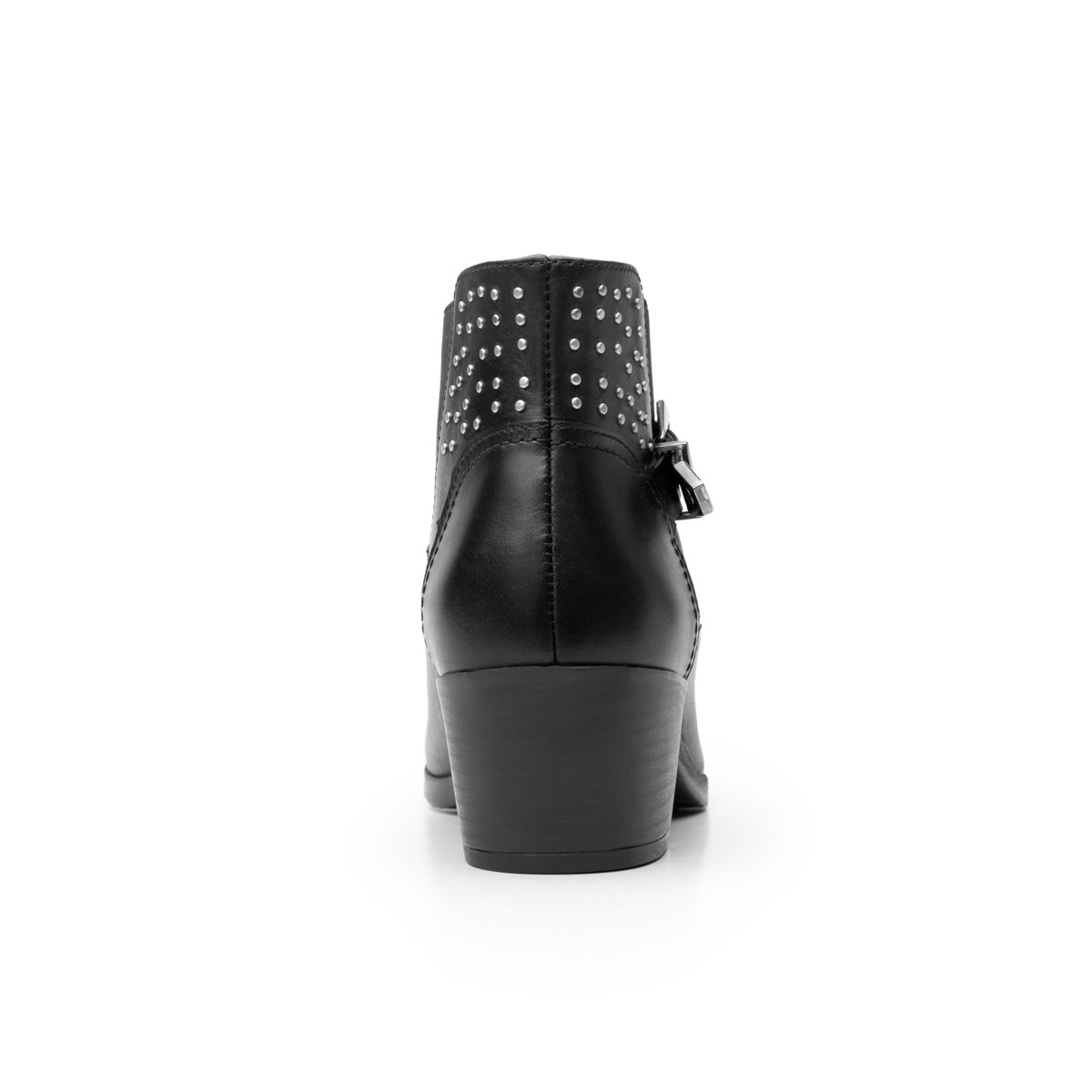 Botín Urbano Flexi Con Mini Tachuelas Para Mujer - Estilo 102209 Negro