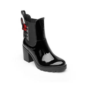 Botín Universitario Flexi De Charol Para Mujer - Estilo 102309 Negro Botín Universitario Flexi De Charol Para Mujer - Estilo 102309 Negro