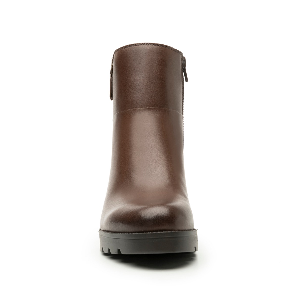 Botín De Tacón Flexi para Mujer Estilo 102317 Café