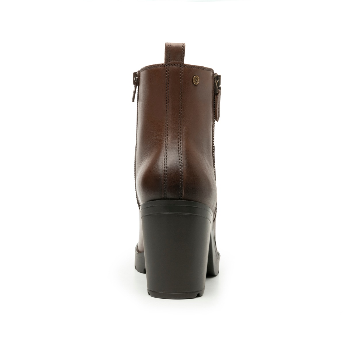 Botín De Tacón Flexi para Mujer Estilo 102317 Café