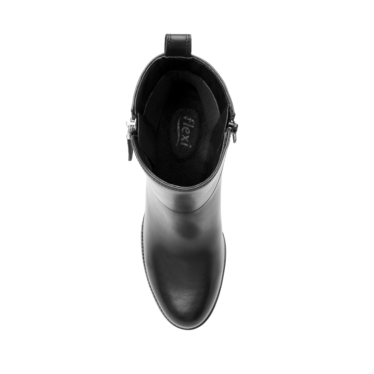 Botín De Tacón Flexi para Mujer Estilo 102317 Negro