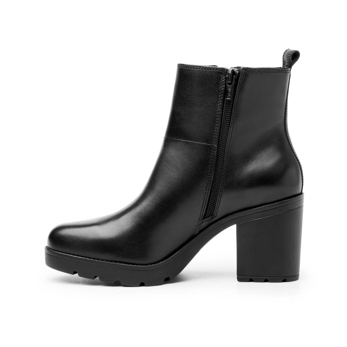 Botín De Tacón Flexi para Mujer Estilo 102317 Negro