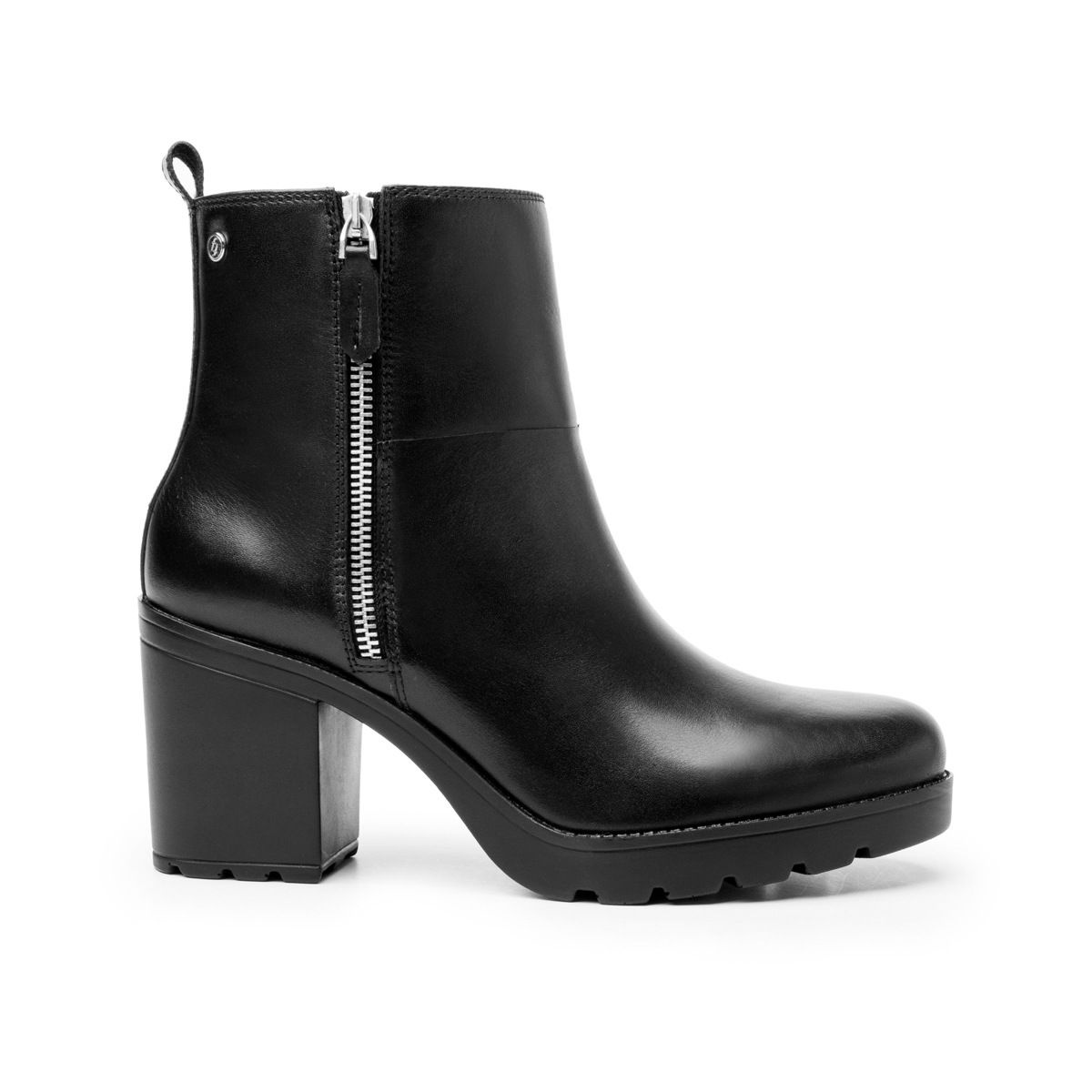 Botín De Tacón Flexi para Mujer Estilo 102317 Negro