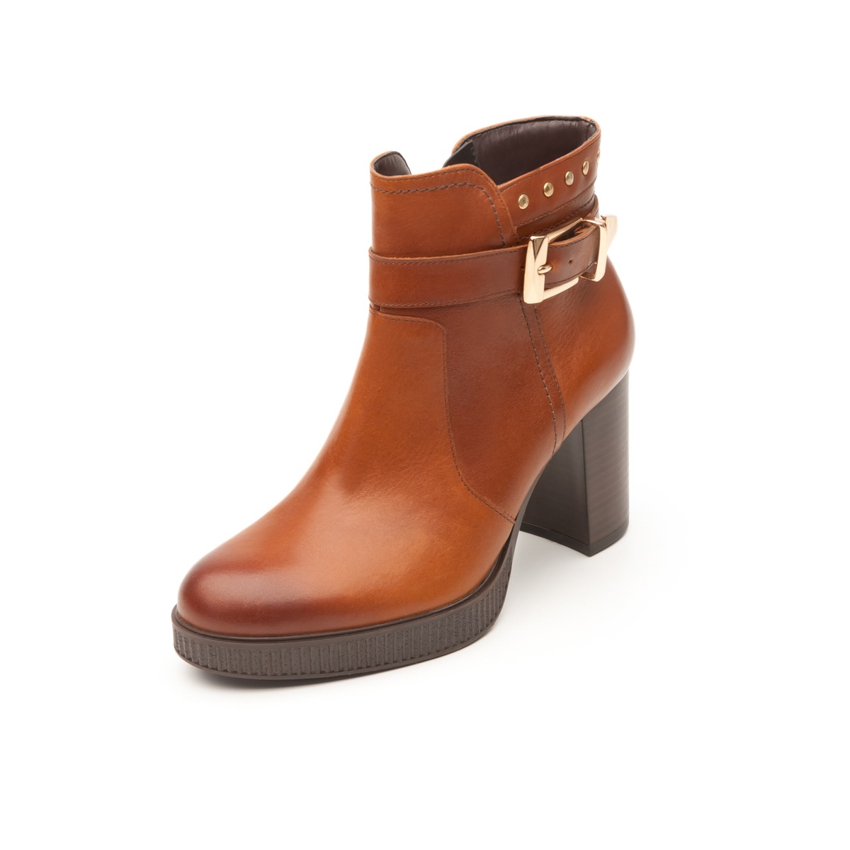 Botín Urbano Flexi Con Plataforma Para Mujer - Estilo 102508 Tan