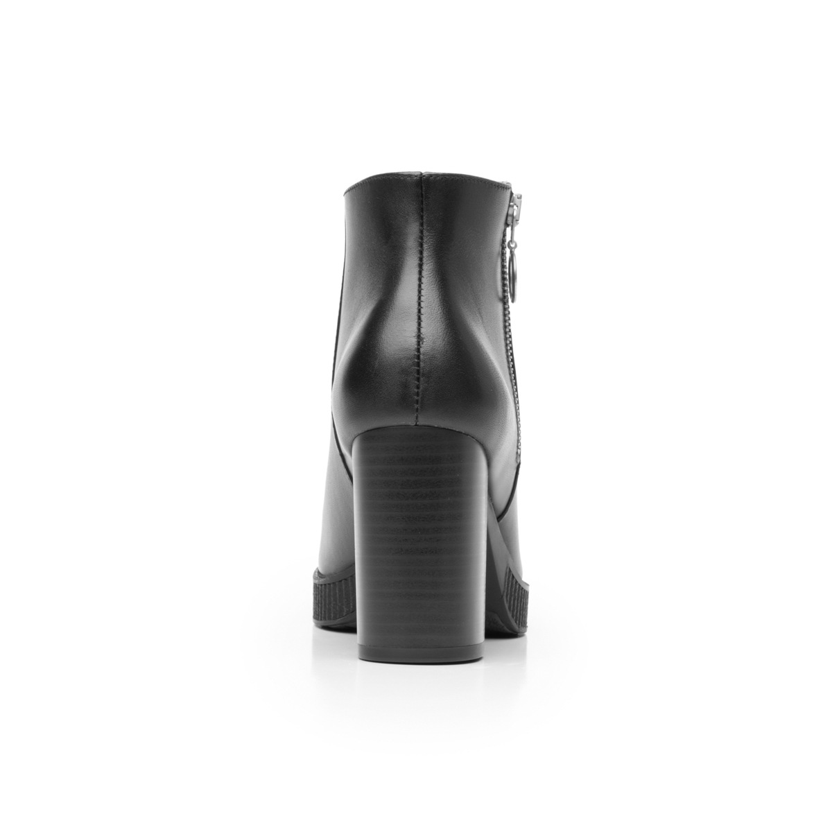 Botín De Tacón Flexi para Mujer con Cierre Lateral Estilo 102511 Negro