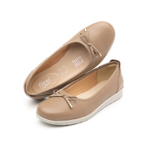 Flat Casual Flexi Con Suela Extra Ligera Flowtek Para Mujer - Estilo 102801 Arena Flat Casual Flexi Con Suela Extra Ligera Flowtek Para Mujer - Estilo 102801 Arena