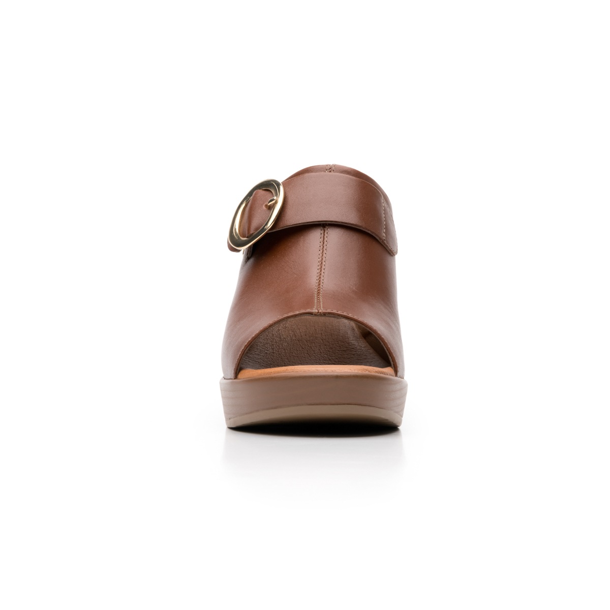 Sandalia Casual Flexi De Tipo Sueco Para Mujer - Estilo 102902 Café