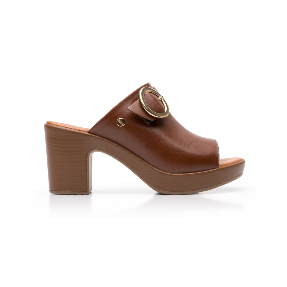 Sandalia Casual Flexi De Tipo Sueco Para Mujer - Estilo 102902 Café