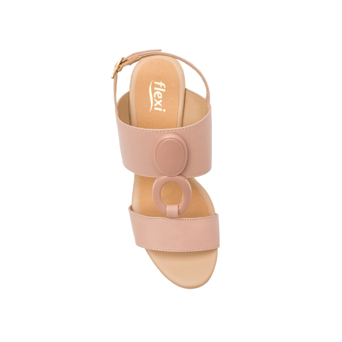 Sandalia Urbana Flexi Con Plataforma De Tipo Corcho Para Mujer - Estilo 103202 Maquillaje