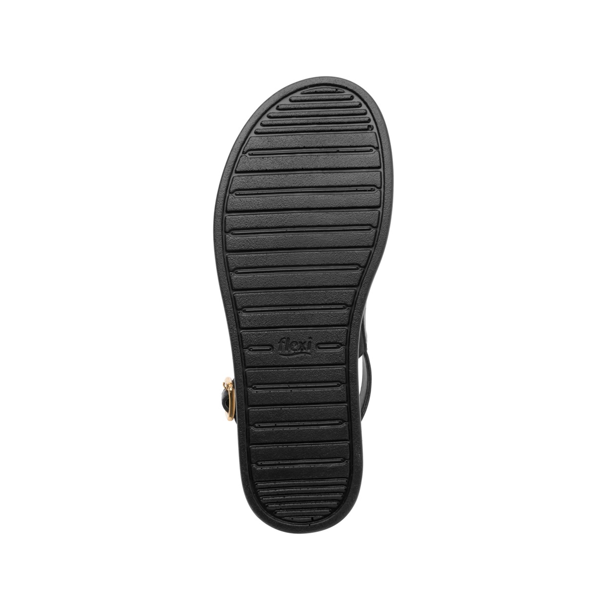 Sandalia Urbana Flexi Con Perforado Láser Para Mujer - Estilo 103302 Negro