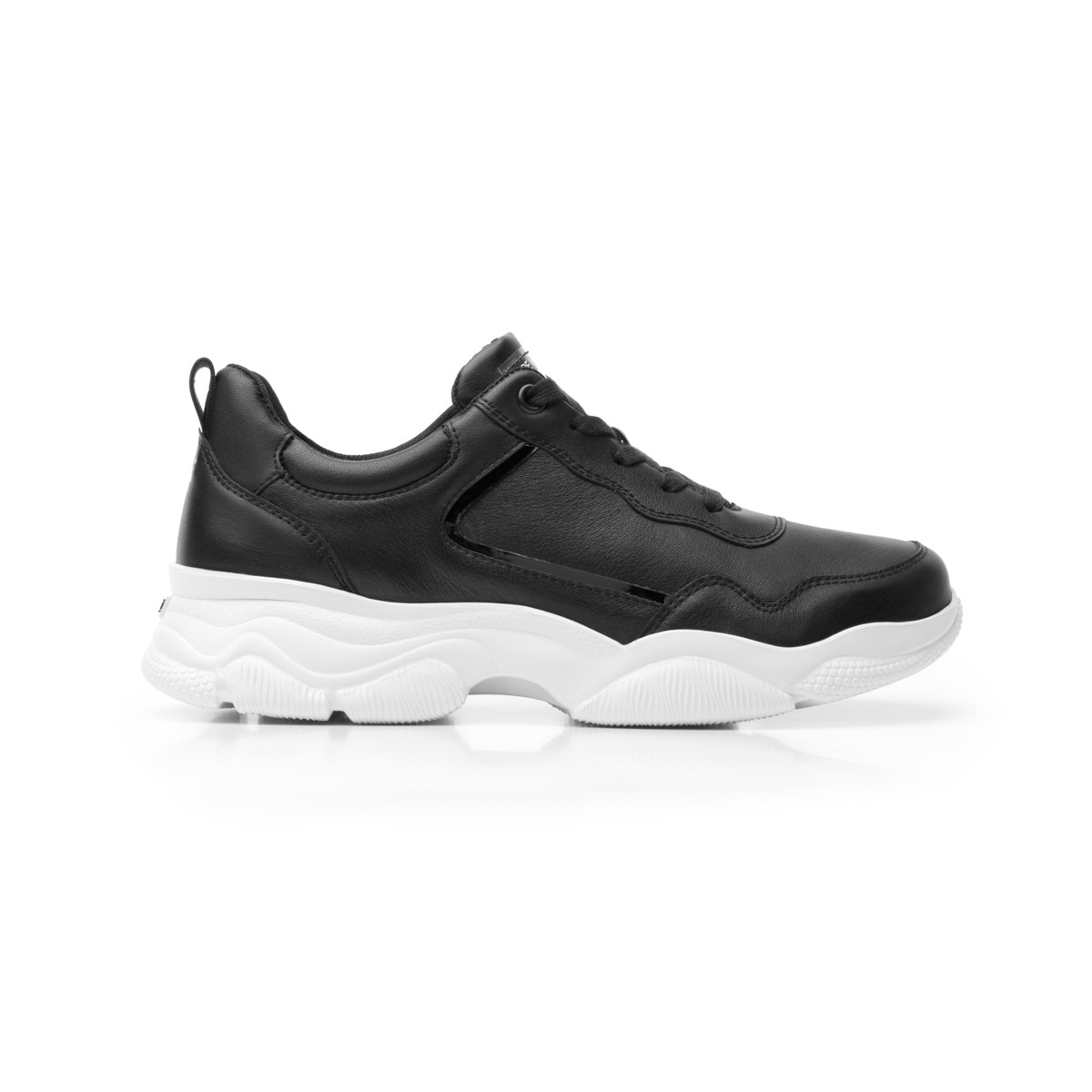 Sneaker Casual Sport Flexi Con Suela Extra Ligera Flowtek Para Mujer - Estilo 103401 Negro