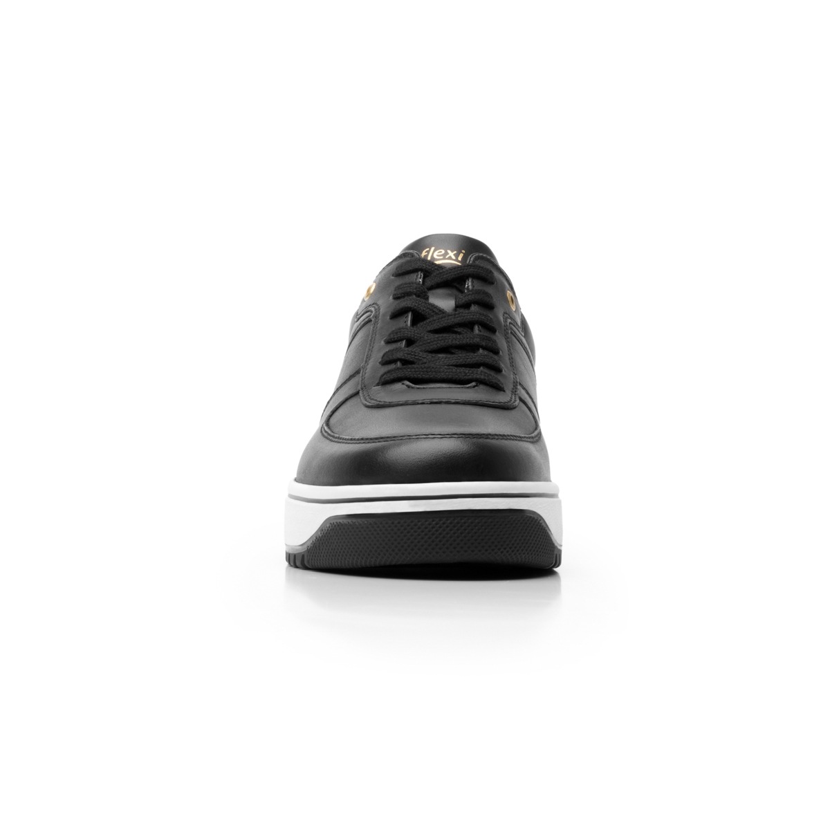 Sneaker Urbano Flexi Con Plantilla Comfort Pad Para Mujer - Estilo 103501 Negro