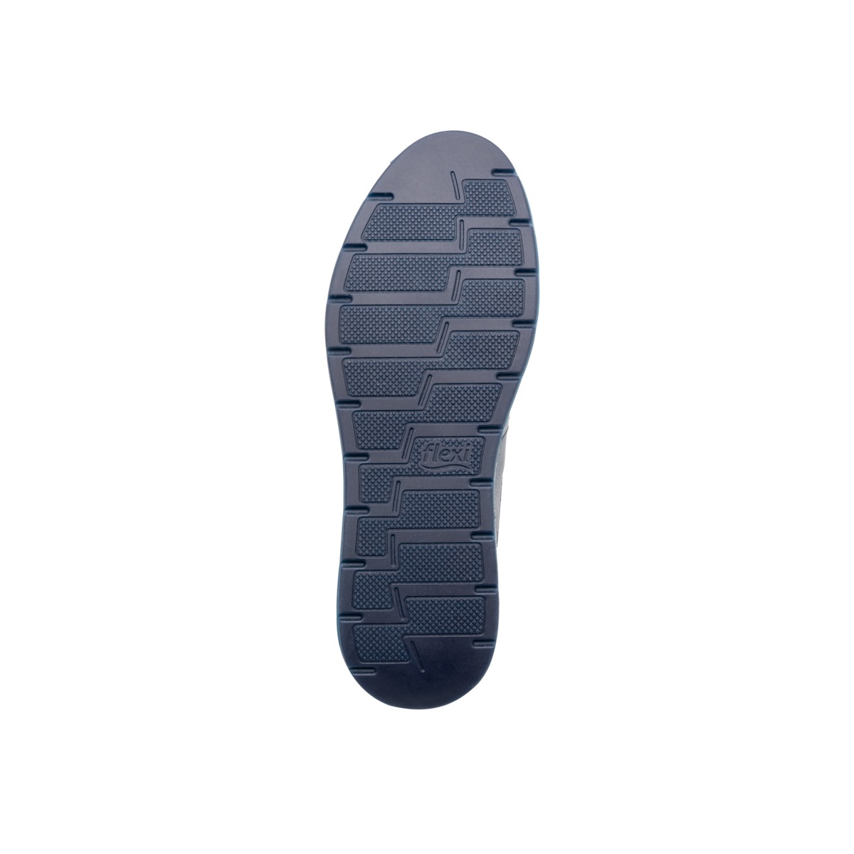 Flat Casual Flexi Con Elástico Brillante Para Mujer - Estilo 103603 Marino