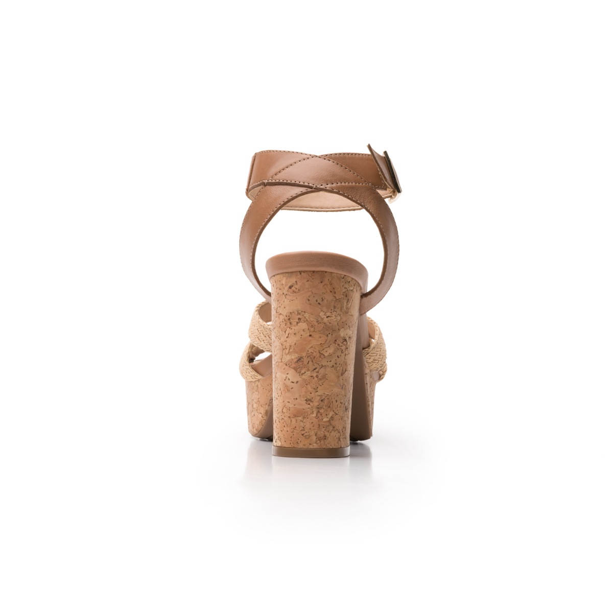 Sandalia Urbana Flexi Con Plataforma Extra Para Mujer - Estilo 103701 Beige