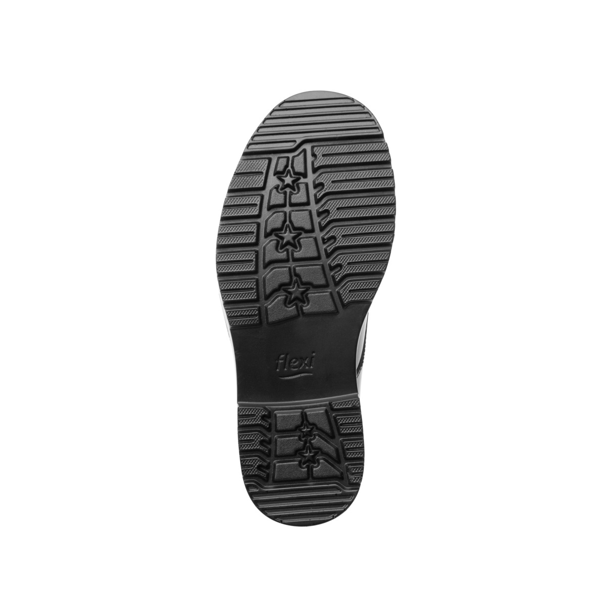 Zapato Escolar Flexi Oxford Charol con Agujetas y Suela Gruesa para Niña Estilo 104103 Negro Charol