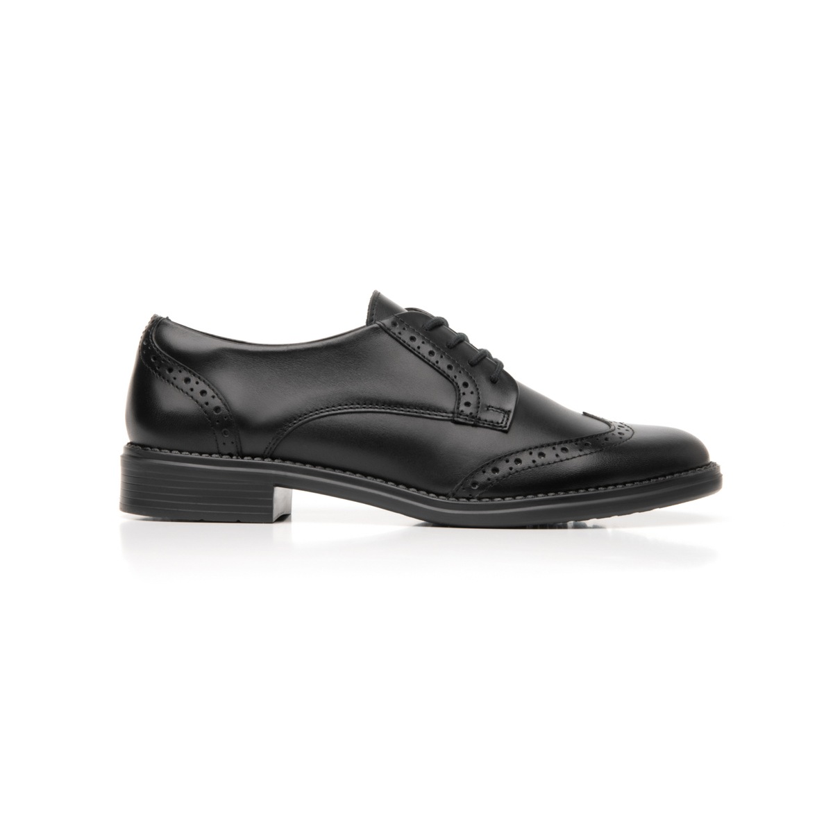 Bostoniano Liso Flexi para Mujer con Diseño Formal Chic Estilo 104202 Negro