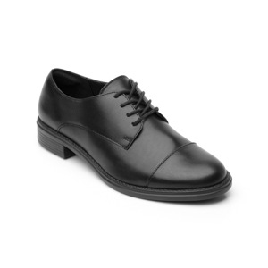 Derby Con Puntera Flexi para Mujer con Diseño Formal Chic Estilo 104203 Negro Derby Con Puntera Flexi para Mujer con Diseño Formal Chic Estilo 104203 Negro