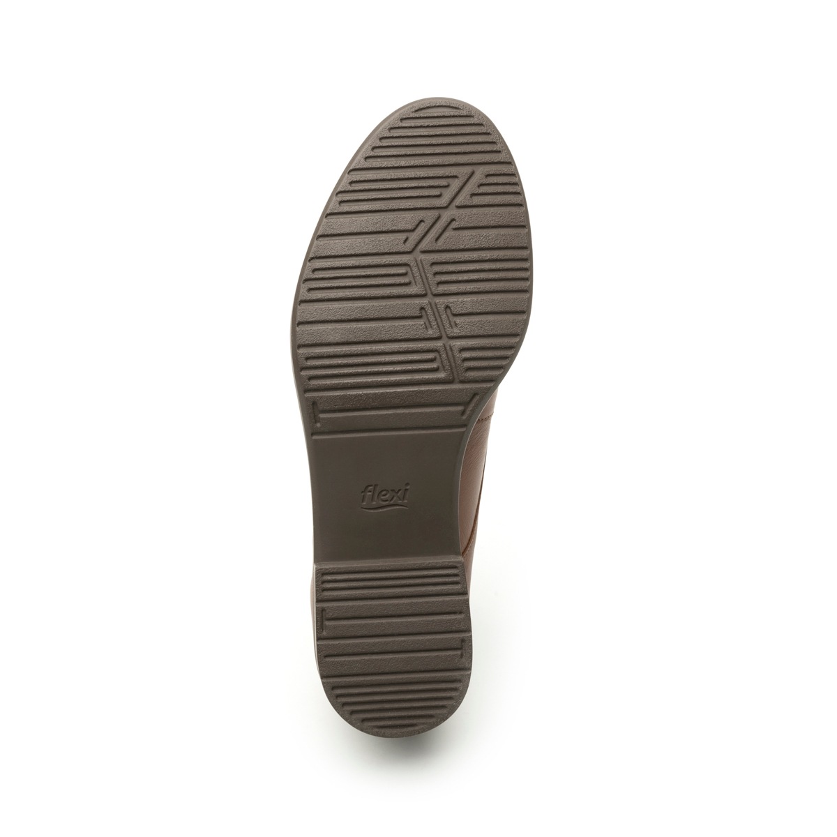 Derby Casual Flexi para Mujer Estilo 104204 Café