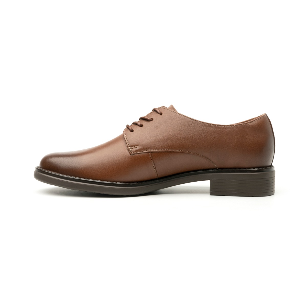 Derby Casual Flexi para Mujer Estilo 104204 Café