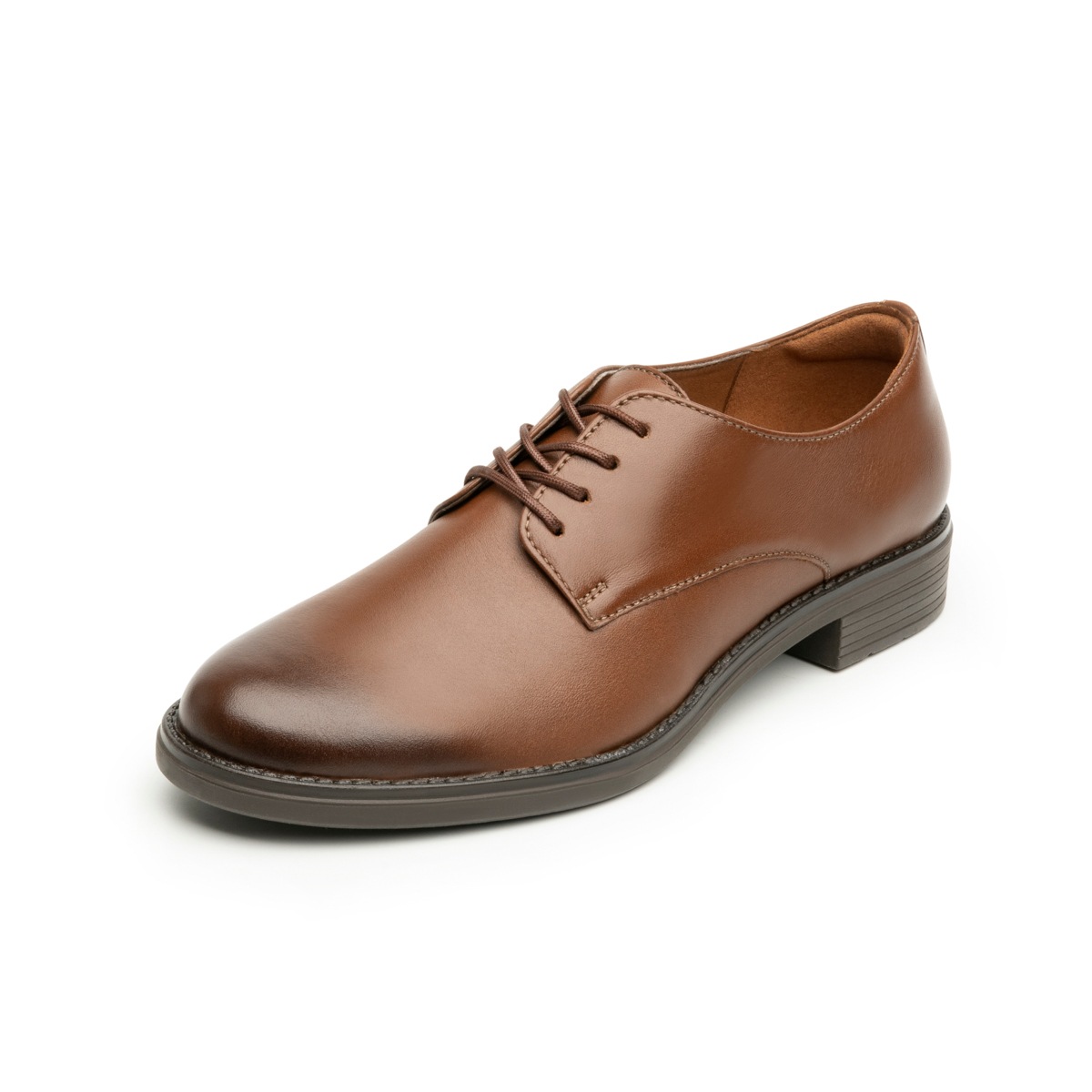 Derby Casual Flexi para Mujer Estilo 104204 Café