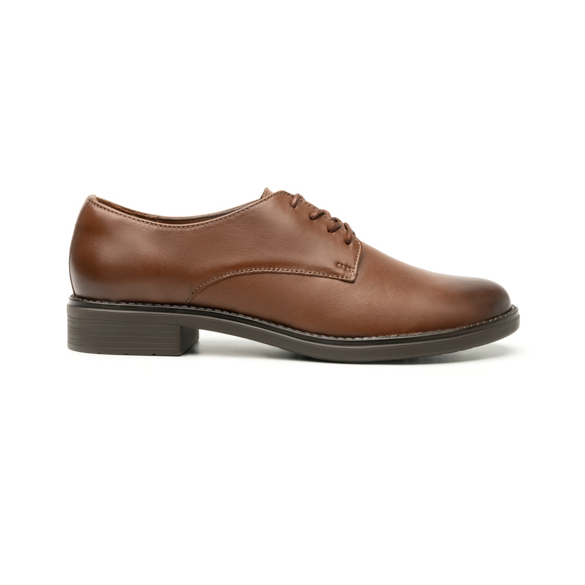 Derby Casual Flexi para Mujer Estilo 104204 Café