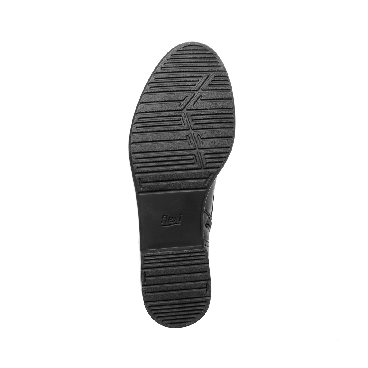 Botín De Tacón Flexi para Mujer con Piel Extra Suave Estilo 104207 Negro