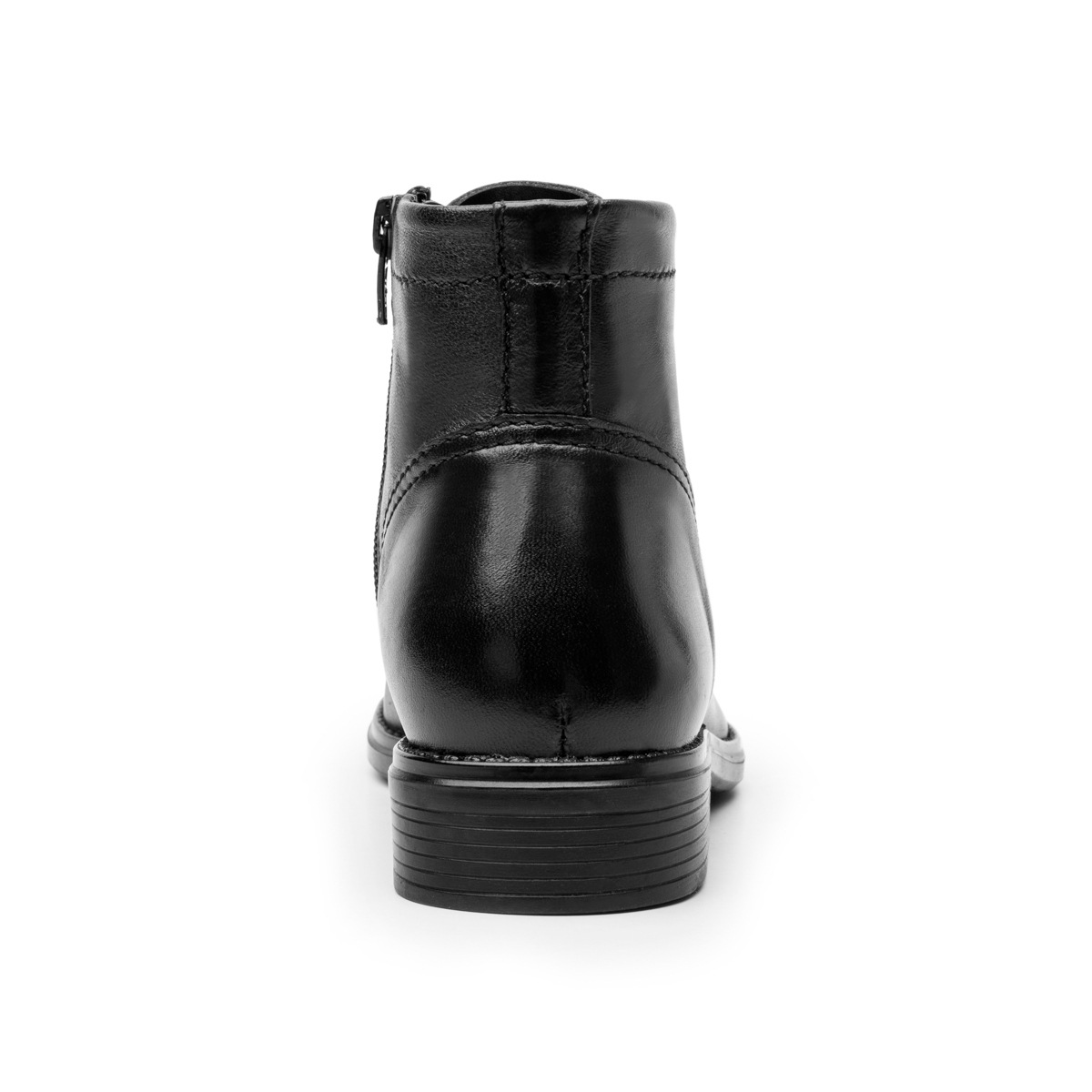 Botín De Tacón Flexi para Mujer con Piel Extra Suave Estilo 104207 Negro
