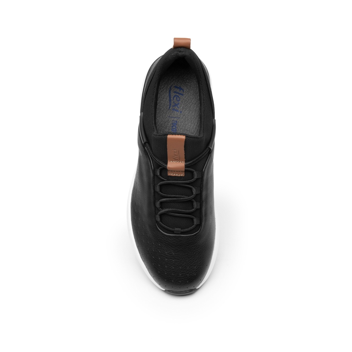 Sneaker Urbano Flexi para Mujer con Sistema Recovery Form Estilo 104403 Negro