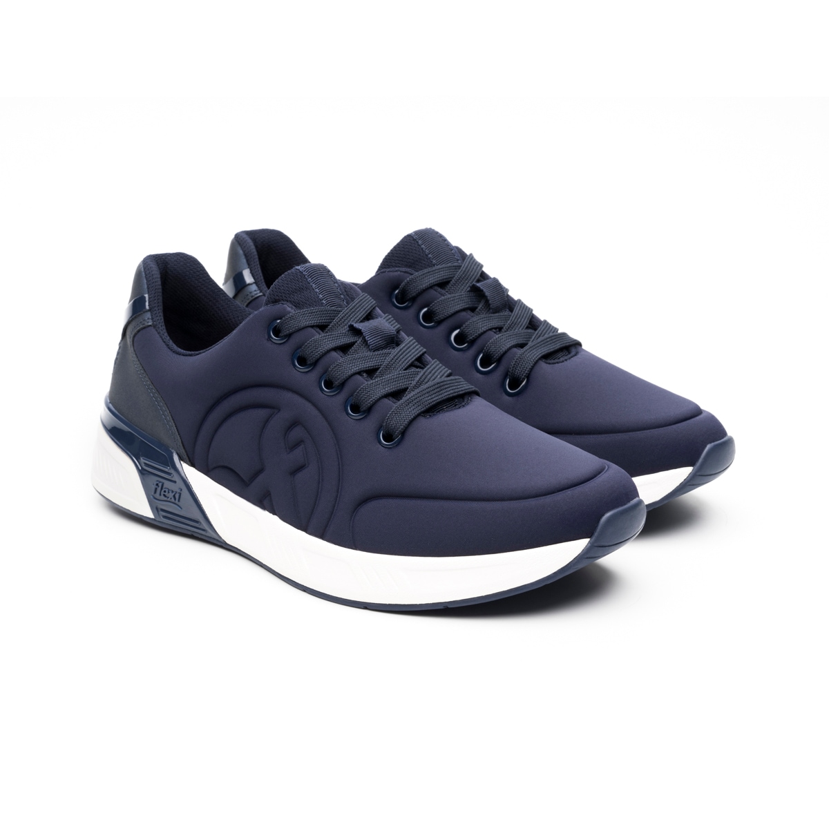 Sneaker Urbano Flexi para Mujer con Suela Extra Ligera Estilo 104406 Azul