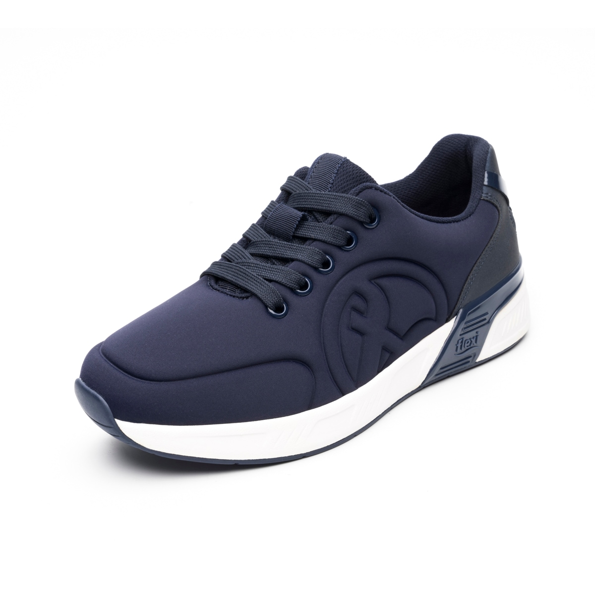 Sneaker Urbano Flexi para Mujer con Suela Extra Ligera Estilo 104406 Azul