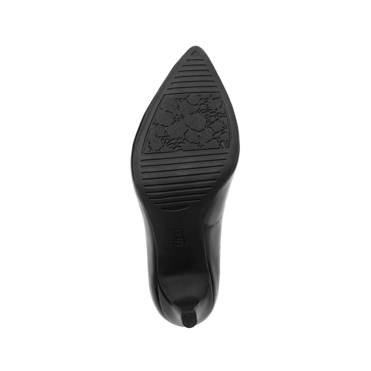Zapatilla De Tacón Flexi para Mujer Estilo 104505 Negro