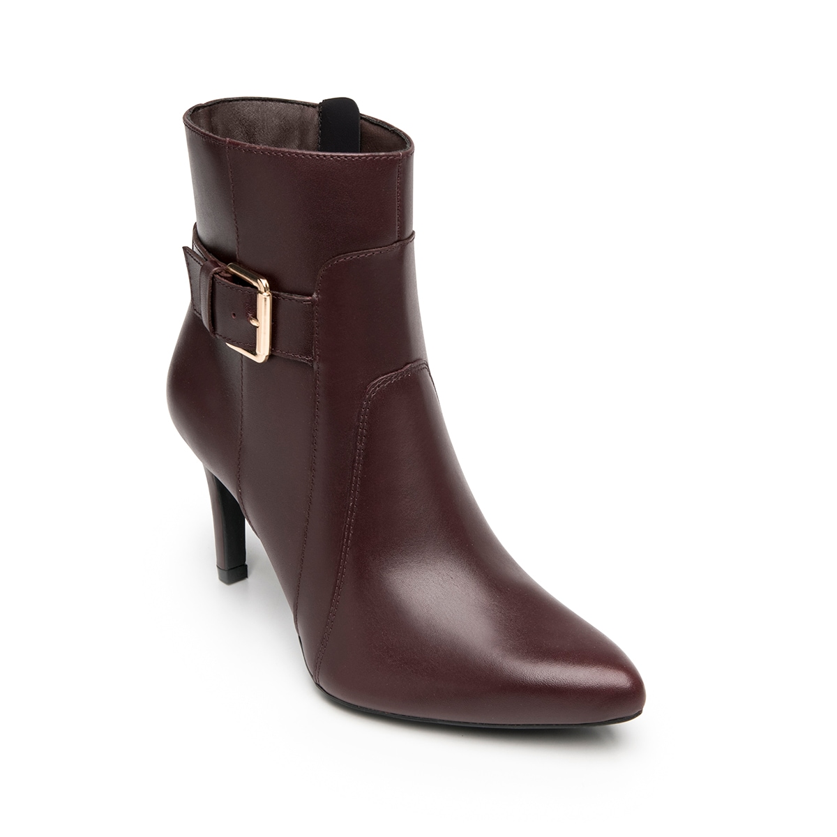 Botín Puntal De Tacón Flexi para Mujer Estilo 104522 Vino