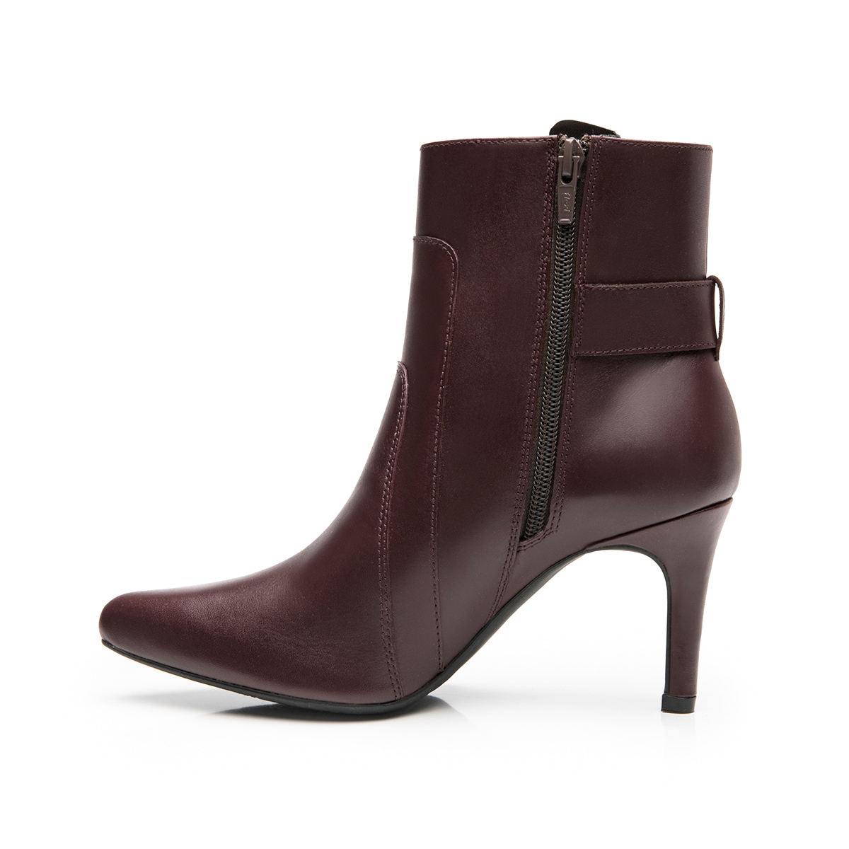 Botín Puntal De Tacón Flexi para Mujer Estilo 104522 Vino