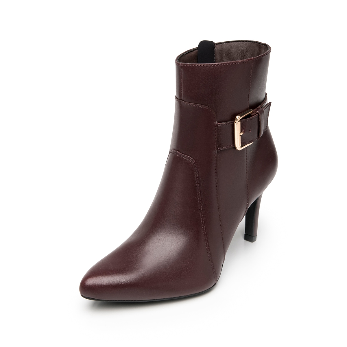 Botín Puntal De Tacón Flexi para Mujer Estilo 104522 Vino