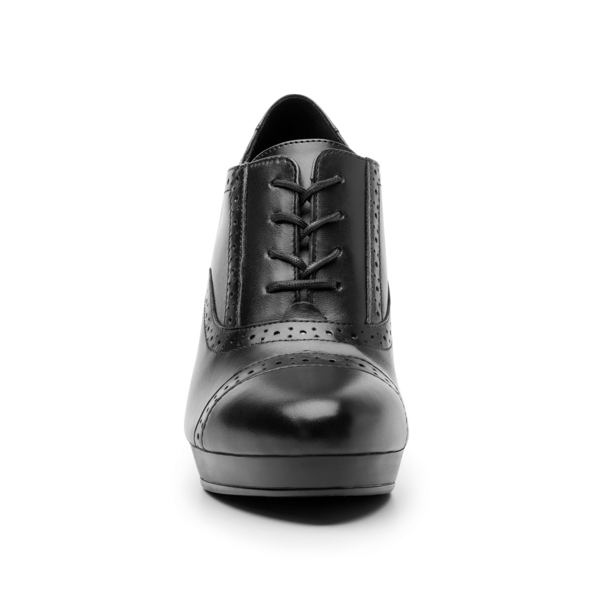 Botín De Tacón Flexi para Mujer Estilo 104612 Negro