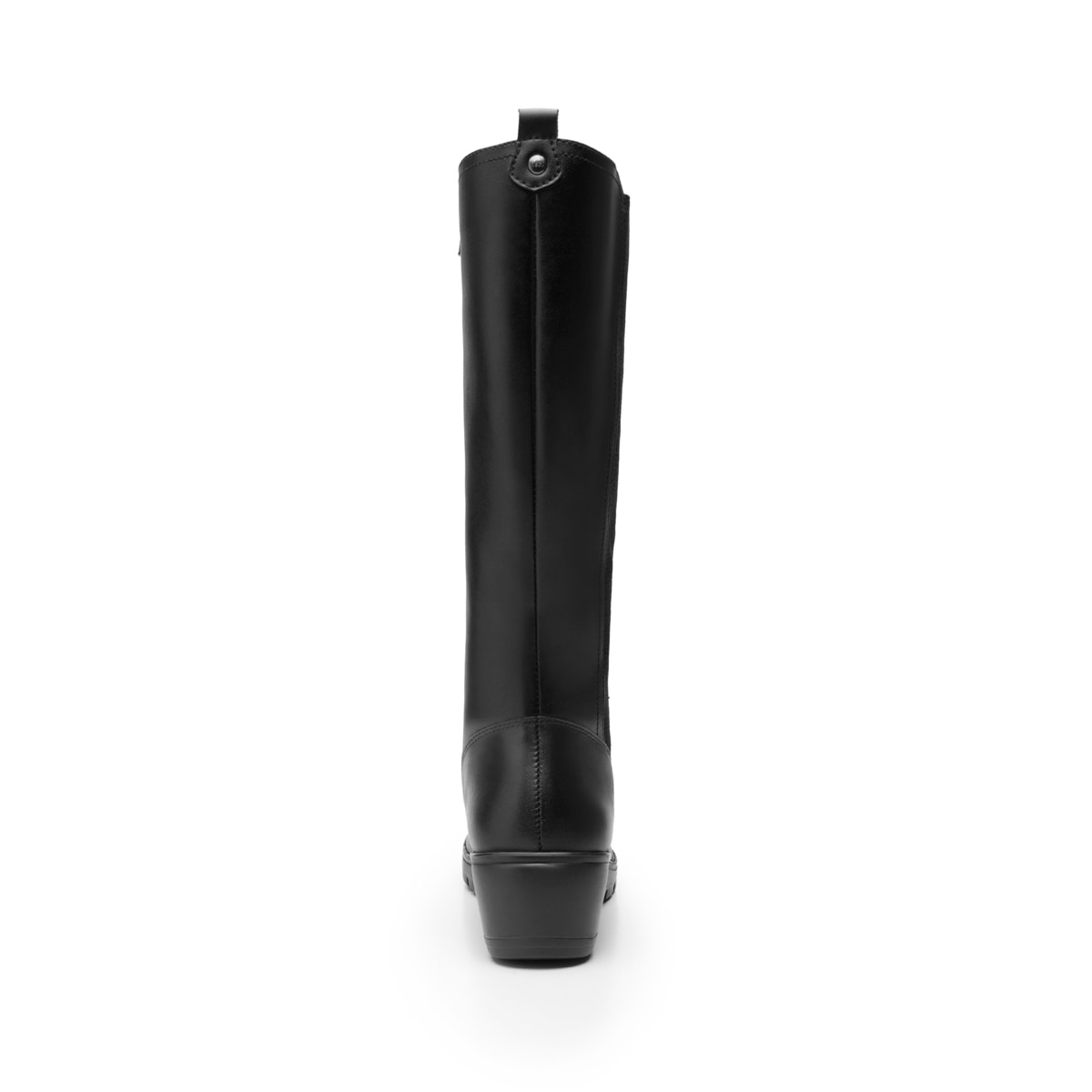 Bota Alta Cuña Flexi para Mujer con Ligereza y Suavidad Estilo 104822 Negro