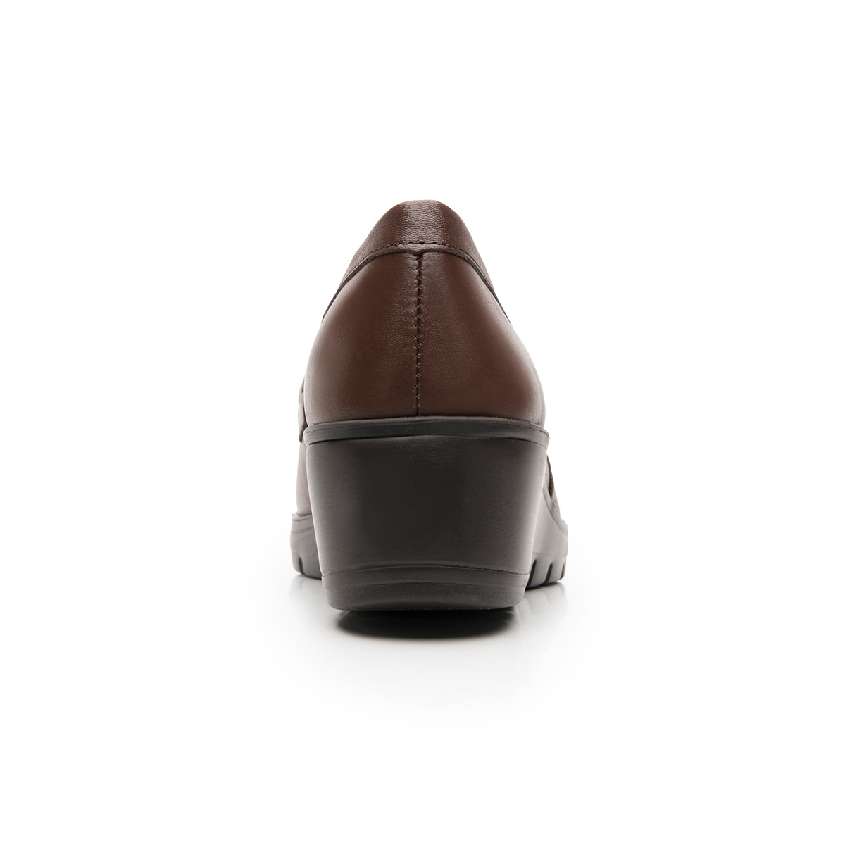 Mocasín Confort Con Cuña Flexi para Mujer Estilo 104830 Café