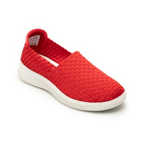Slip On Casual Flexi para Mujer con Suela Extra Ligera Estilo 104905 Rojo Slip On Casual Flexi para Mujer con Suela Extra Ligera Estilo 104905 Rojo