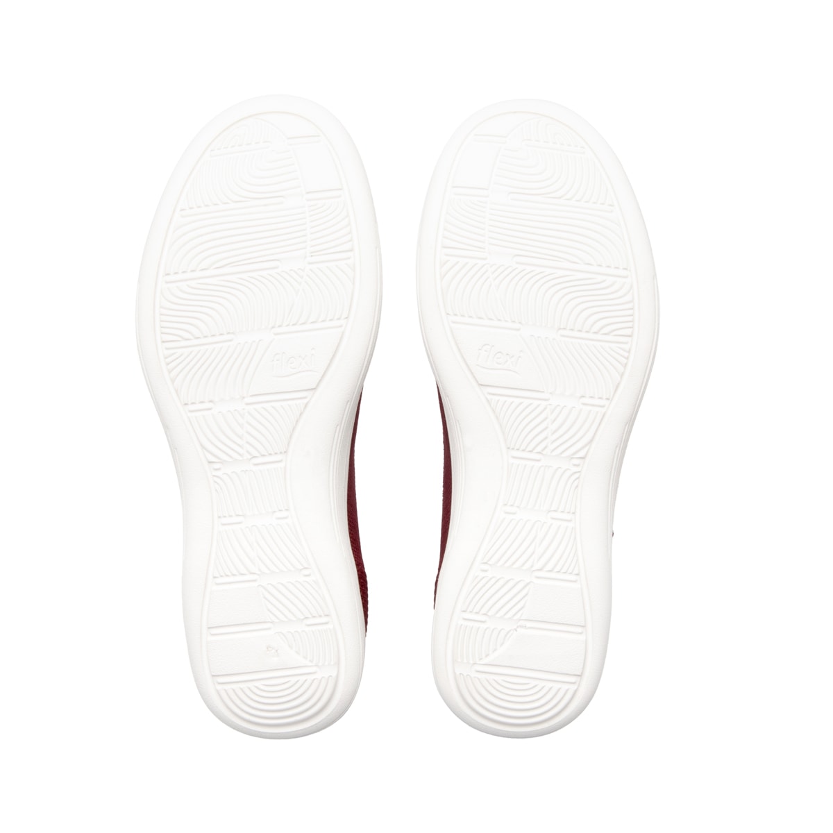 Sneaker Urbano Slip On Flexi para Mujer Estilo 104931 Burgundy