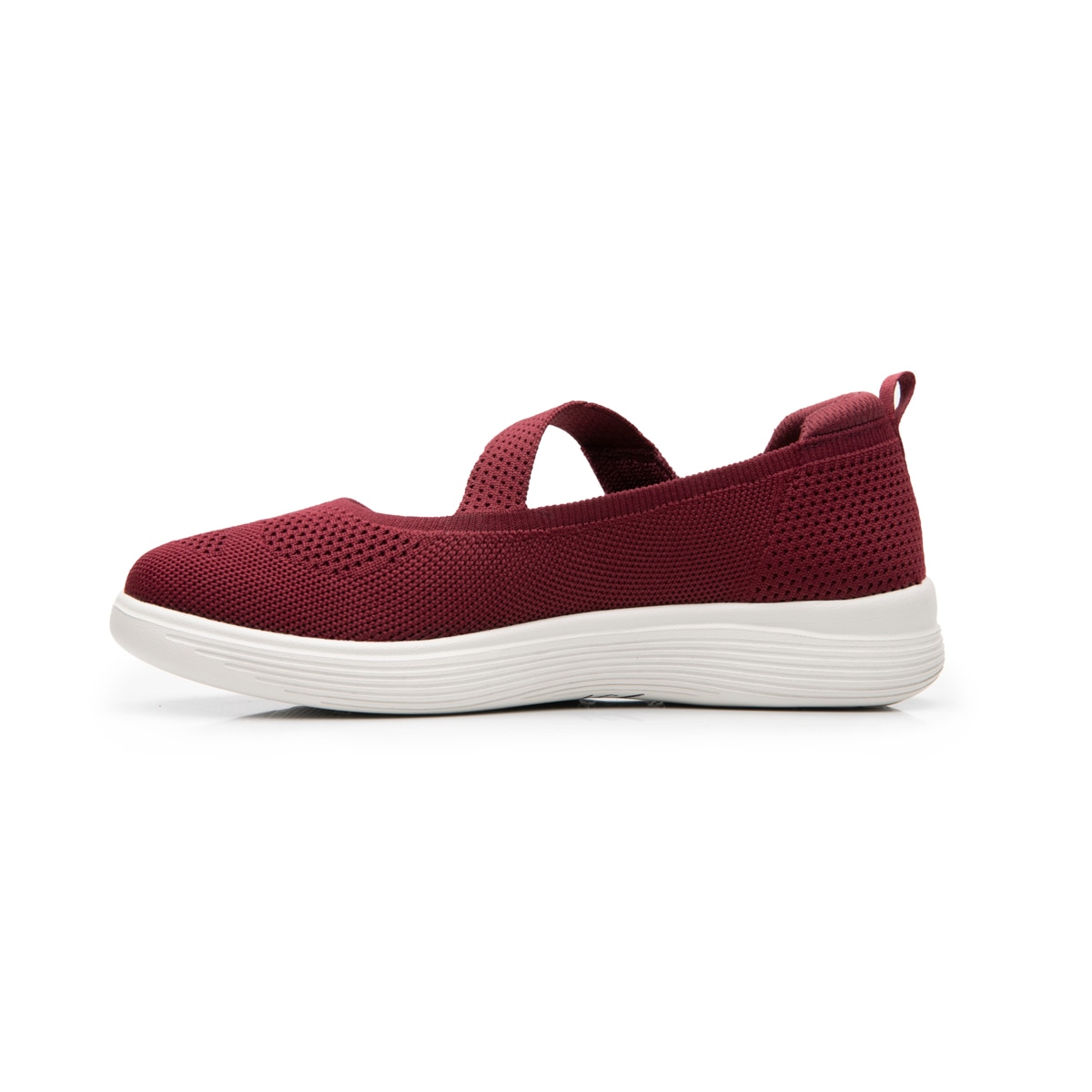 Sneaker Urbano Slip On Flexi para Mujer Estilo 104931 Burgundy